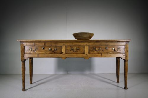 18th Century Antique Pine Dresser Base