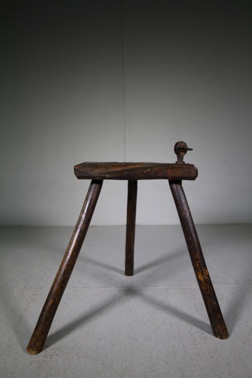 Early 19th Century Primitive Antique Work Table
