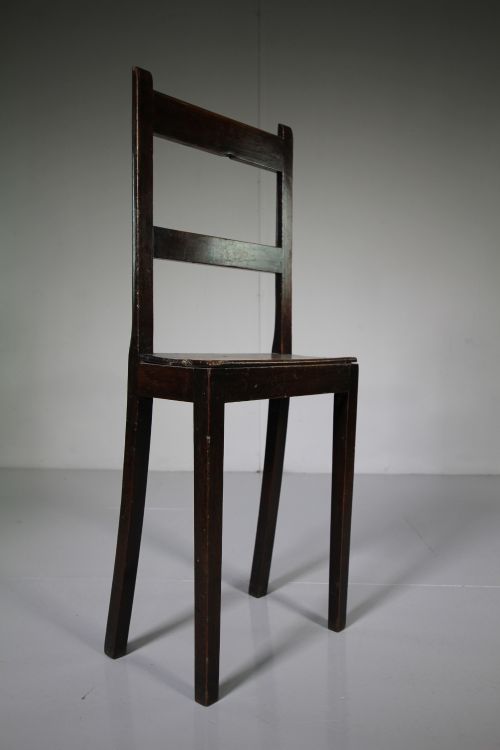 Georgian English Antique Deportment Chair