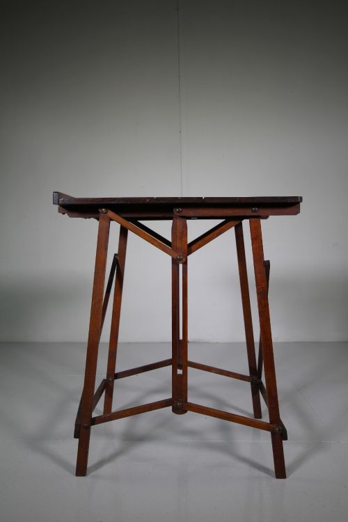 Edwardian Antique Hatherley's Folding Artists Table