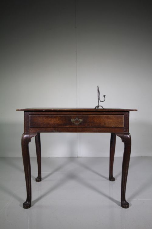 18th Century Period Oak Antique Low Boy Table