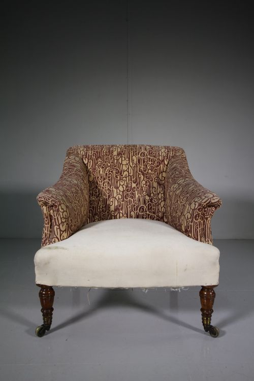19th Century Howard & Sons Antique Armchair