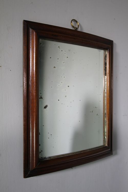 18th Century Antique Convex Butler's Mirror.