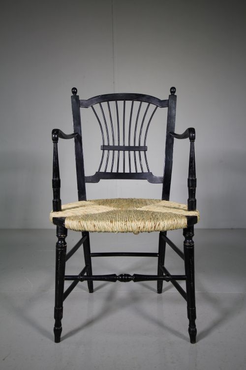 19th Century Antique Morris Rossetti Armchair