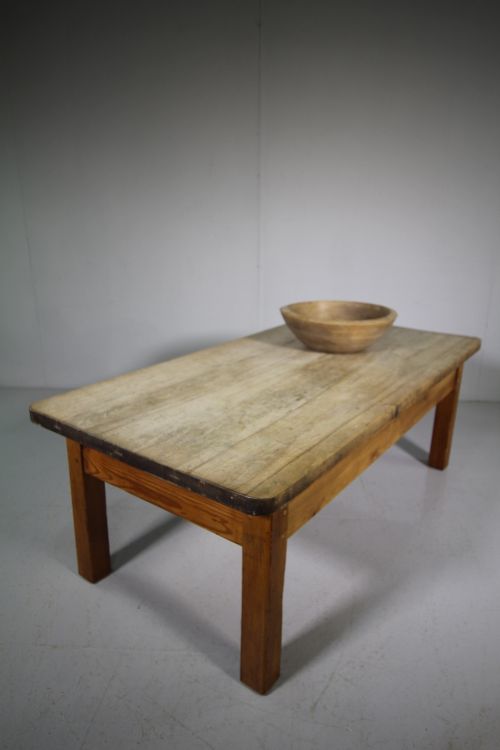 English Antique Sycamore Coffee Table