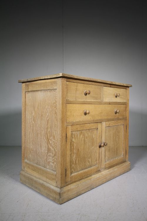 Heals 1930'S Oak Cupboard from a English College