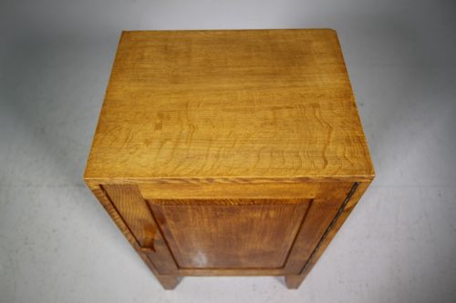 1930'S Cotswold School Oak Bedside Cupboard
