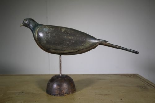 Lovely 19th Century Antique Decoy Pigeon.all Original