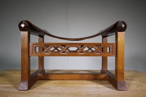 Rare Stanley Webb Davies Stool - Dated 1949