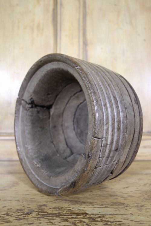19th Century Antique Sycamore Cheese Mould