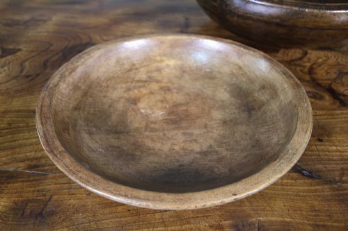 19th Century Treen Antique Dairy Bowl