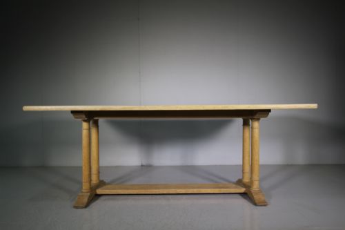 Large Heals Tilden Antique Oak Refectory Dining Table