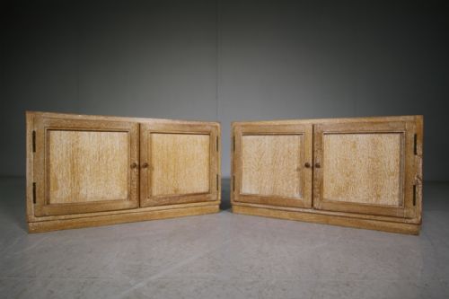 Pair of Low 1930'S Heals Cabinets - Labelled
