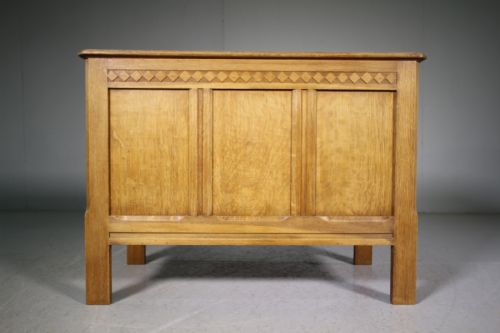1930'S Cotswold School Oak Blanket Chest