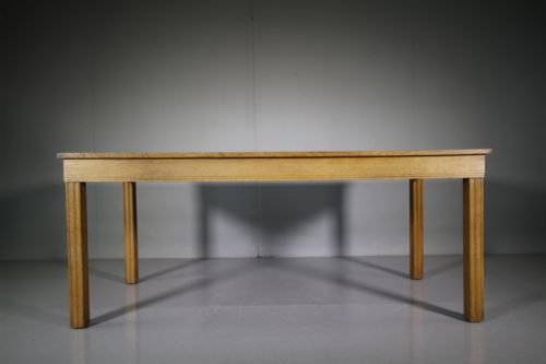 1930'S Gordon Russell Oak Dining Table -Labelled
