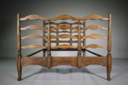 Heals Cottage Range Antique Oak Double Bed