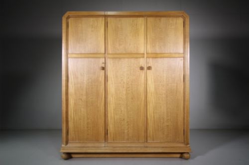 Heals of London 1930'S Oak Wardrobe - Labelled