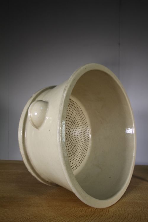 Very Large Edwardian Antique Doulton Stoneware Bowl