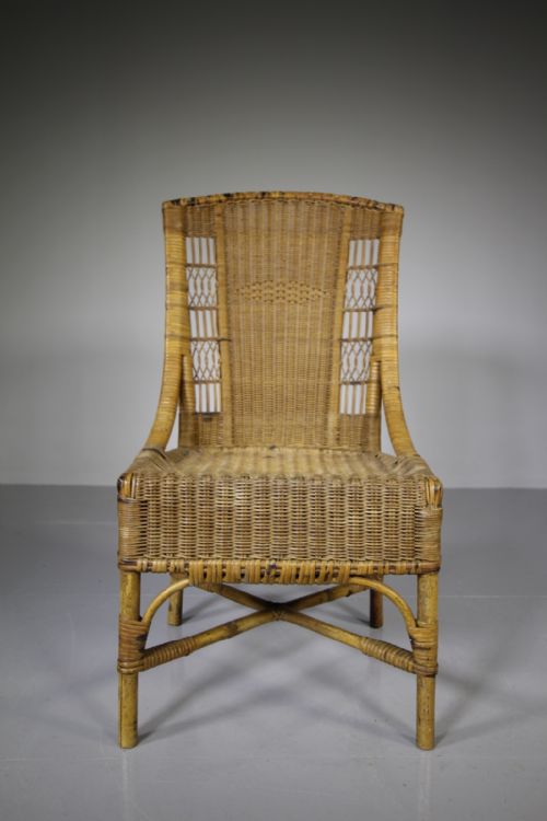 1920'S Dryad of Leicester Cane Chair - Labelled