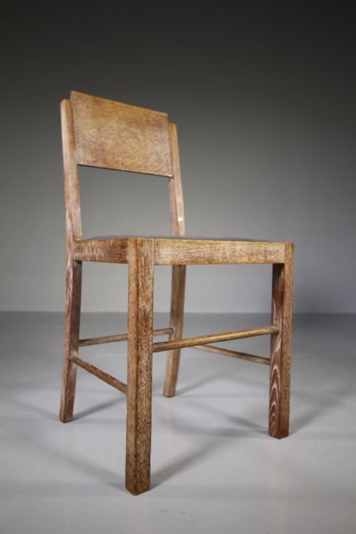 1920'S Heals of London Oak Chair