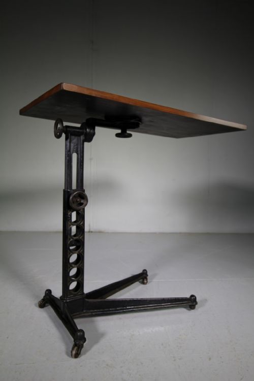 19th Century Adjustable Antique Table -London Maker
