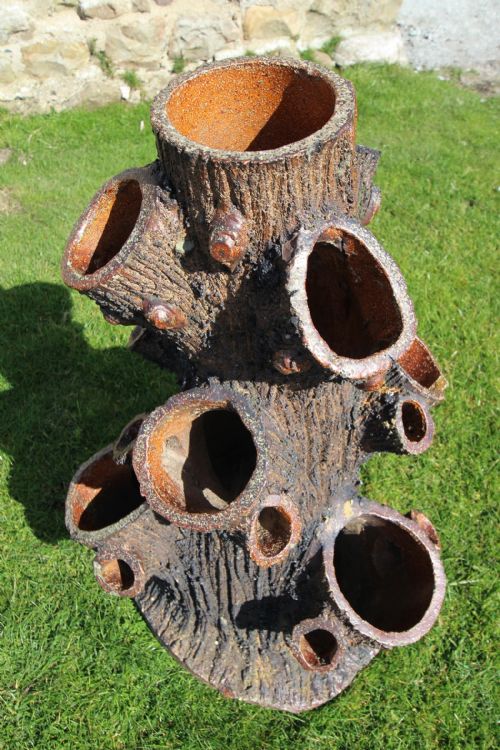 19th Century Large Antique Strawberry Planter
