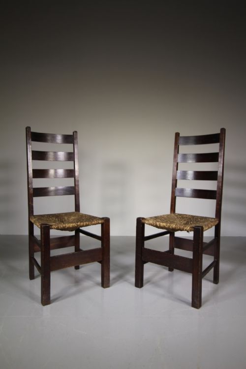 Pair of Iconic Heals Letchworth Antique Chairs