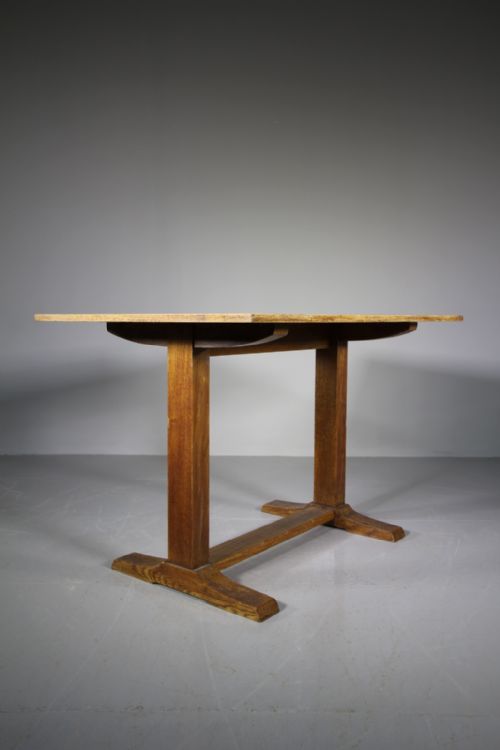 1920'S Heals of London Oak Refectory Table 
