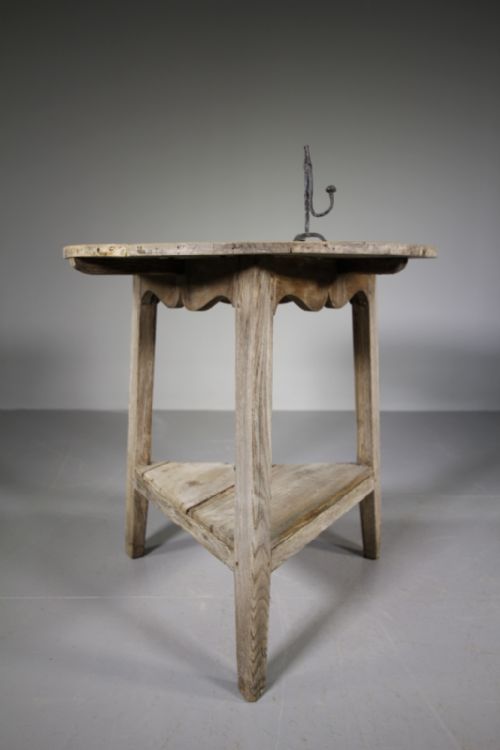 19th Century English Antique Cricket Table
