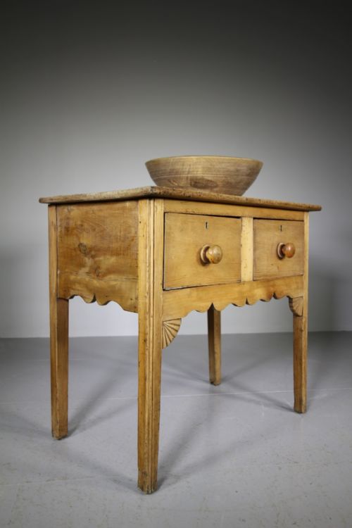 Early 19th Century Antique Welsh Pine Side Table