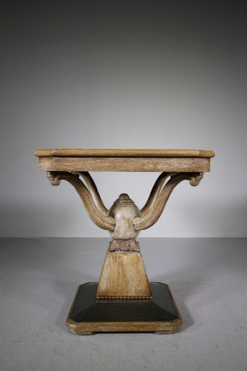 Decorative Edwardian Antique Oak Table
