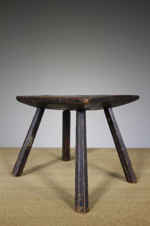Georgian English Antique Country Stool