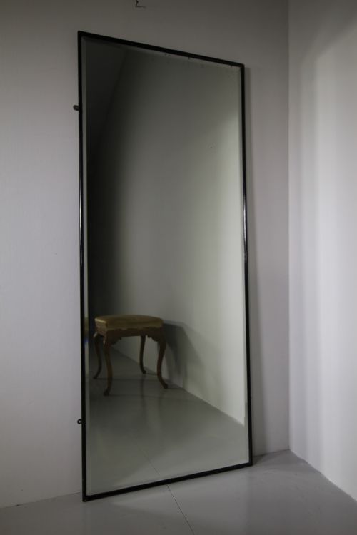 English 19th Century Antique Outfitters Wall Mirror