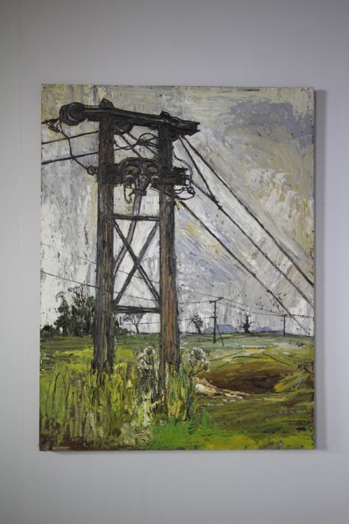 Large 1960'S Oil Painting by Robert.w.hill