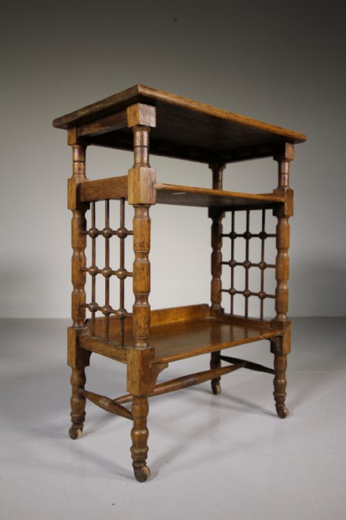 Liberty's Antique Oak Table by Leonard Wyburd