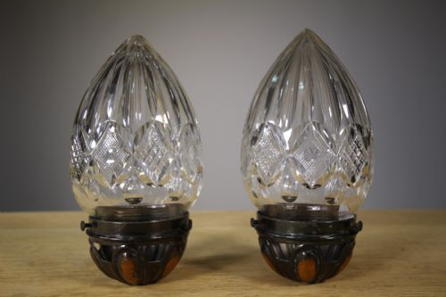 Pair of Edwardian Antique Light Fittings