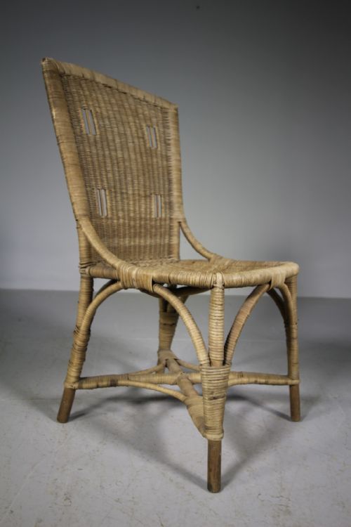 Early 1920'S Dryad Cane Garden Chair