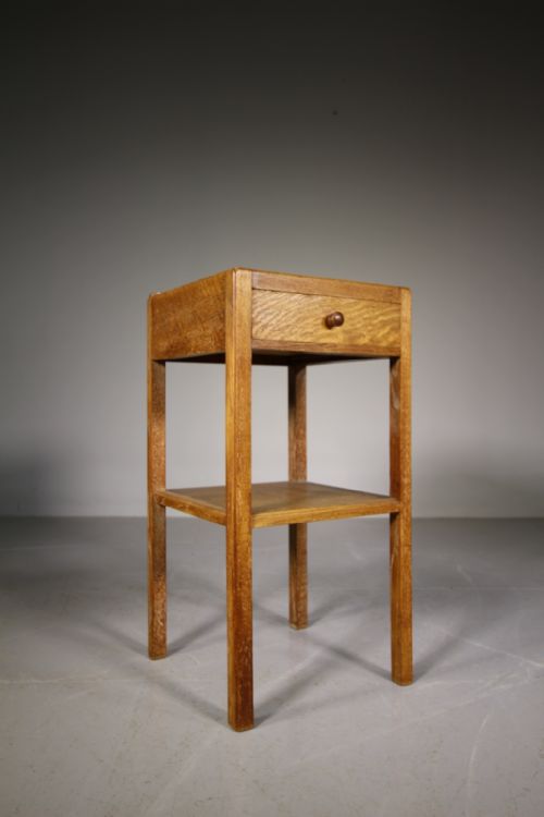 Heals of London Antique Oak Nightstand