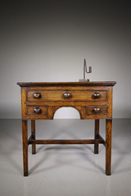 18th Century Welsh Antique Oak Lowboy