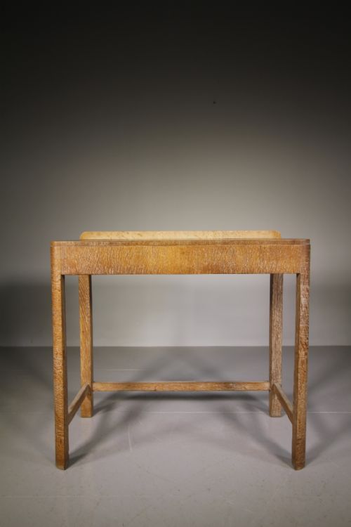 1920'S Quality Oak Side Table by Heals of London
