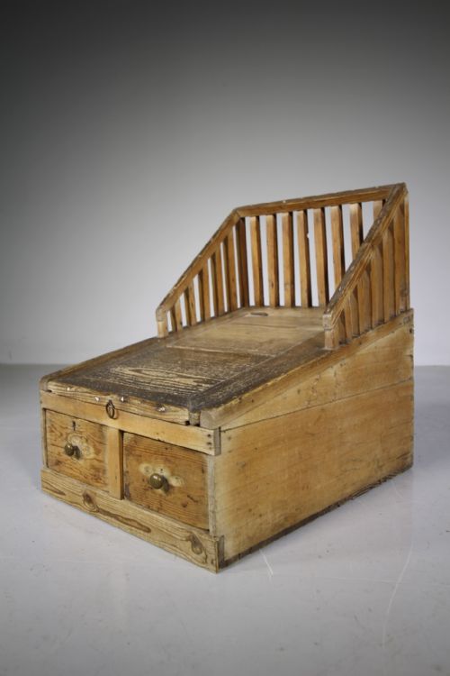 English 19th Century Antique Pine Till
