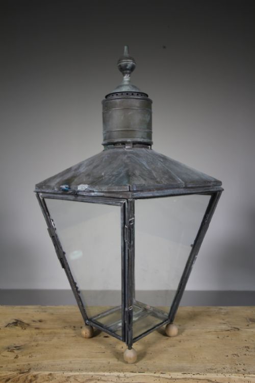 Scottish 19th Century Antique Copper Lantern