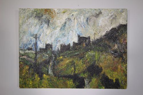 1950'S Yorkshire Landscape in Oil by Brian Holmes