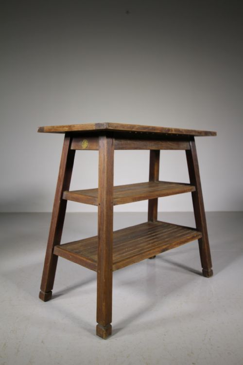 1930'S Castles Teak Table Retailed by Heals
