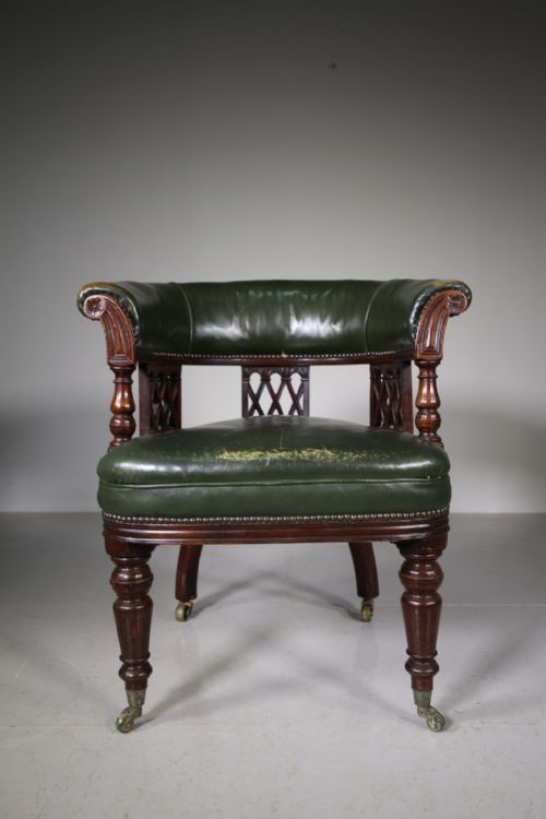 Super Quality English 19th Century Antique Desk Chair