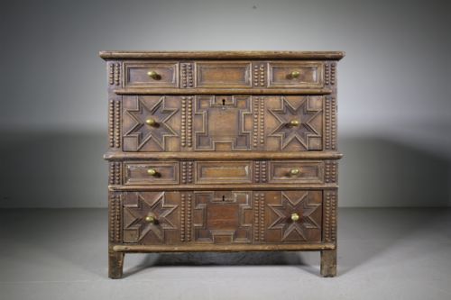 Wonderful 17th Century Irish Antique Chest of Drawers