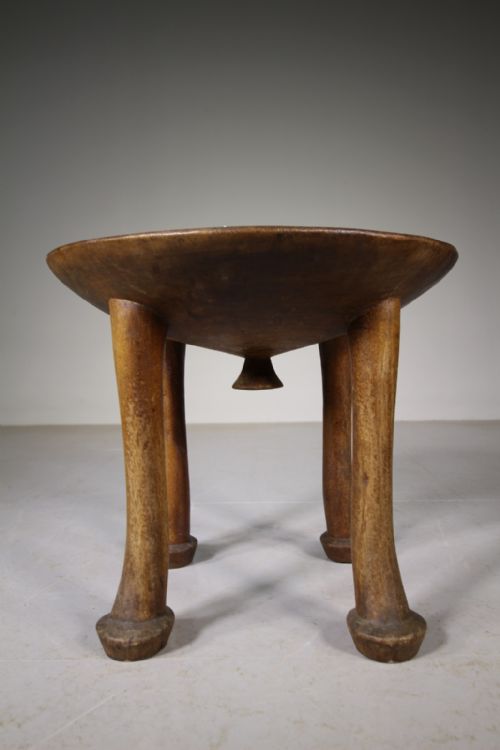 Decorative Antique Kamba Tribal Stool