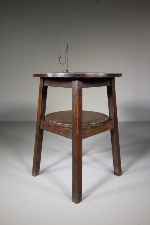 Mid 19th Century Antique Oak Tavern Table