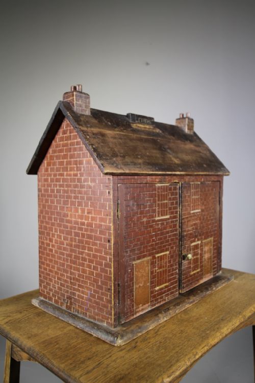 Amazing 19th Century English Antique Letter Box House