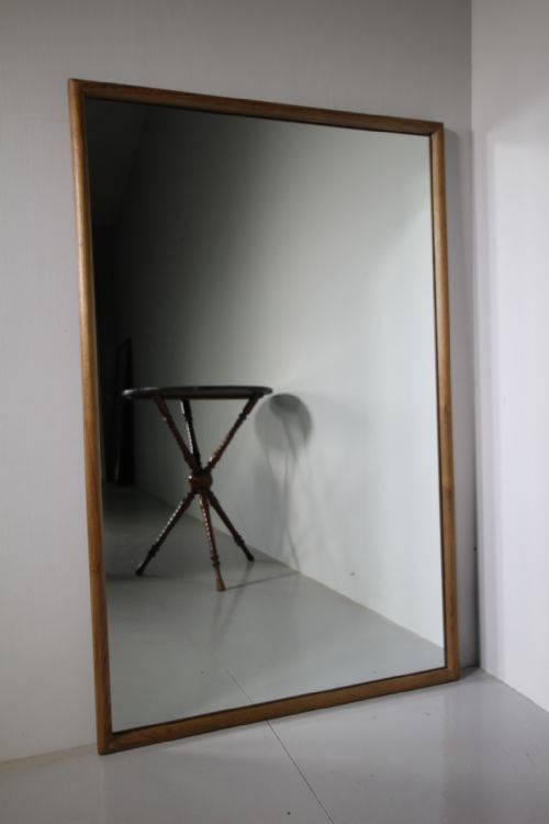 English Edwardian Antique Shop Fitting Mirror